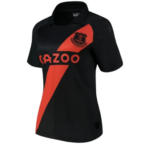 Everton Fodboldtrøjer Dame Udebanesæt 2021/22 Kort ærmer Everton Fodboldtrøjer Dame Udebanesæt 2021/22 Kort ærmer